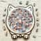 Cat Wooden Puzzle 135Piece Irregular Jigsaw Unique Shape Cat Lover Gift 3