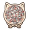 Cat Wooden Puzzle 135Piece Irregular Jigsaw Unique Shape Cat Lover Gift 7
