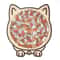 Cat Wooden Puzzle 135Piece Irregular Jigsaw Unique Shape Cat Lover Gift 8