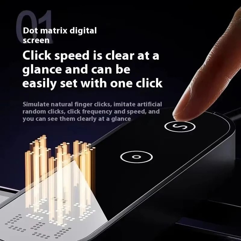 Smart Auto Screen Clicker USB Adjustable Phone Tapper For Gaming And Live Streaming 3