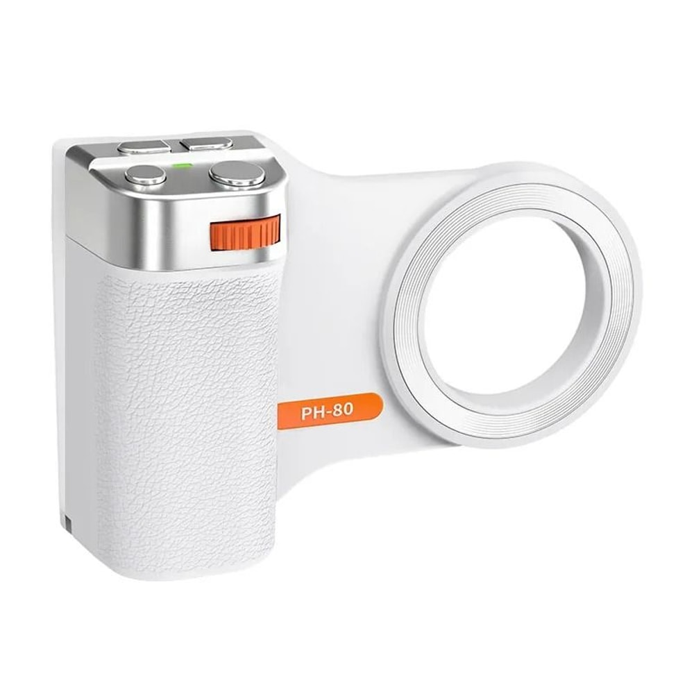 PH80 Magnetic Camera Grip With Remote Shutter And Fill Light Phone Handle 5