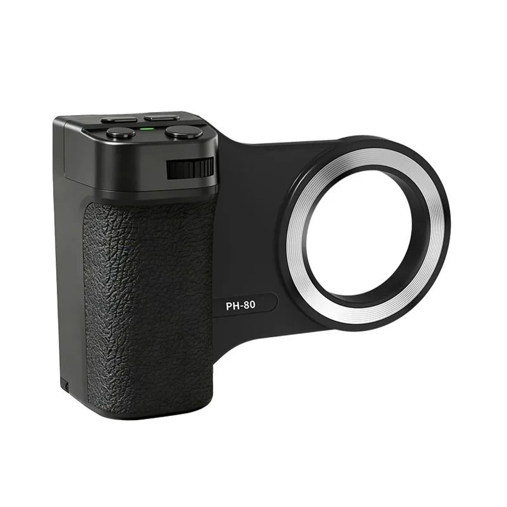 PH80 Magnetic Camera Grip With Remote Shutter And Fill Light Phone Handle 6