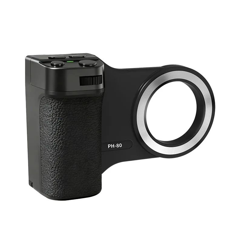 PH80 Magnetic Camera Grip With Remote Shutter And Fill Light Phone Handle 6