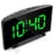 LED Digital Alarm Clock Large Display With Temperature Calendar Nightlight 0