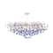 Modern Crystal Branch Chandelier Pink Blue Teardrop Ceiling Light 14