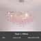 Modern Crystal Branch Chandelier Pink Blue Teardrop Ceiling Light 19