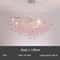 Modern Crystal Branch Chandelier Pink Blue Teardrop Ceiling Light 20