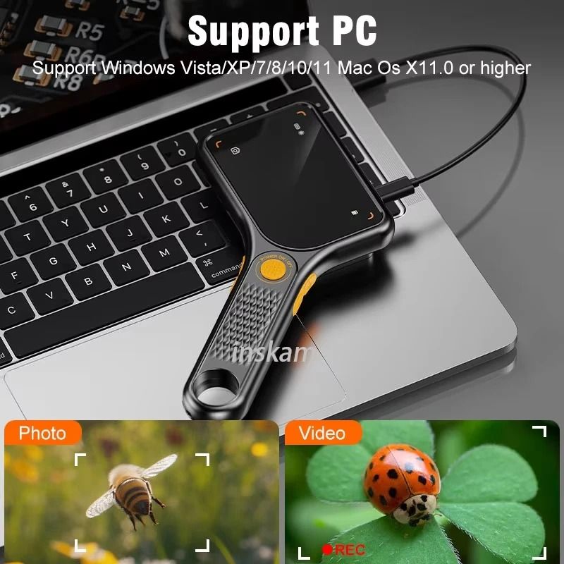 500X Digital Handheld Microscope 30in IPS Screen Autofocus Coin And Inspection Viewer 5