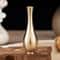Modern Striped Ceramic Look Plastic Flower Vase Decorative Mini Floral Display 9