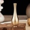 Modern Striped Ceramic Look Plastic Flower Vase Decorative Mini Floral Display 9