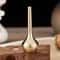 Modern Striped Ceramic Look Plastic Flower Vase Decorative Mini Floral Display 6