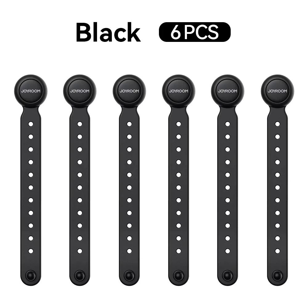 Magnetic Cable Organizer Ties 6PCS Adjustable Wire Management Straps 433in 7