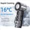 Semiconductor Cooling Handheld Fan 3000mAh Portable Ice Chill Mini Fan 0