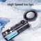 Semiconductor Cooling Handheld Fan 3000mAh Portable Ice Chill Mini Fan 5