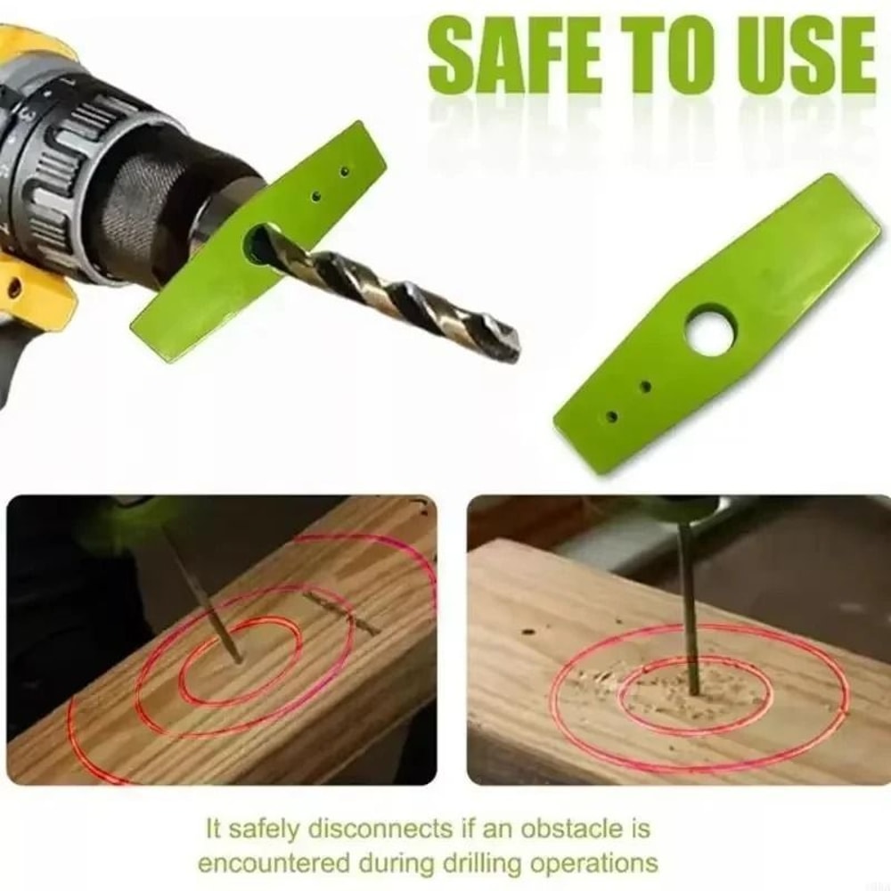 LED Drill Hole Positioning Tool Portable Precision Drill Guide For Furniture Assembly 1