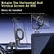 Magnetic Vacuum Phone Holder Rotating Folding Suction Stand Multi Use Mount 2