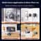 Magnetic Vacuum Phone Holder Rotating Folding Suction Stand Multi Use Mount 5