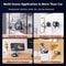 Magnetic Vacuum Phone Holder Rotating Folding Suction Stand Multi Use Mount 5