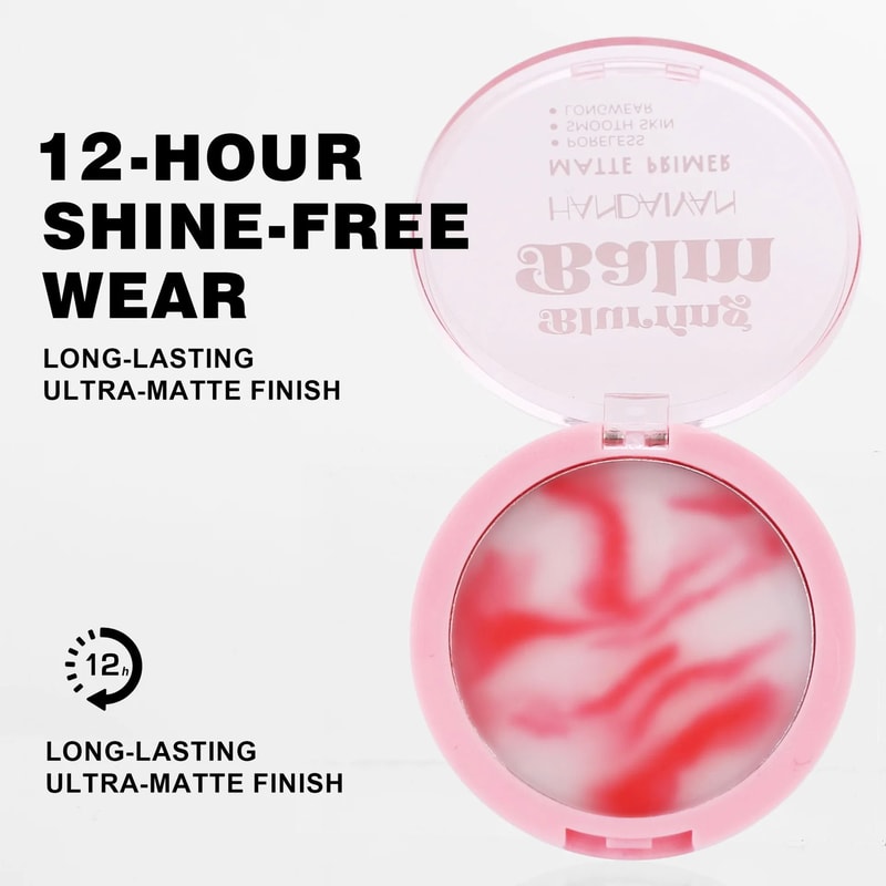 Oil Control Matte Loose Powder With Puff Waterproof Long Lasting Face Finish 3
