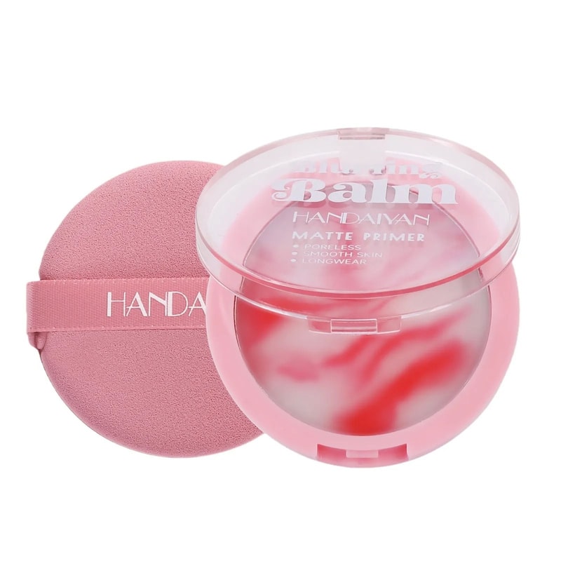 Oil Control Matte Loose Powder With Puff Waterproof Long Lasting Face Finish 4