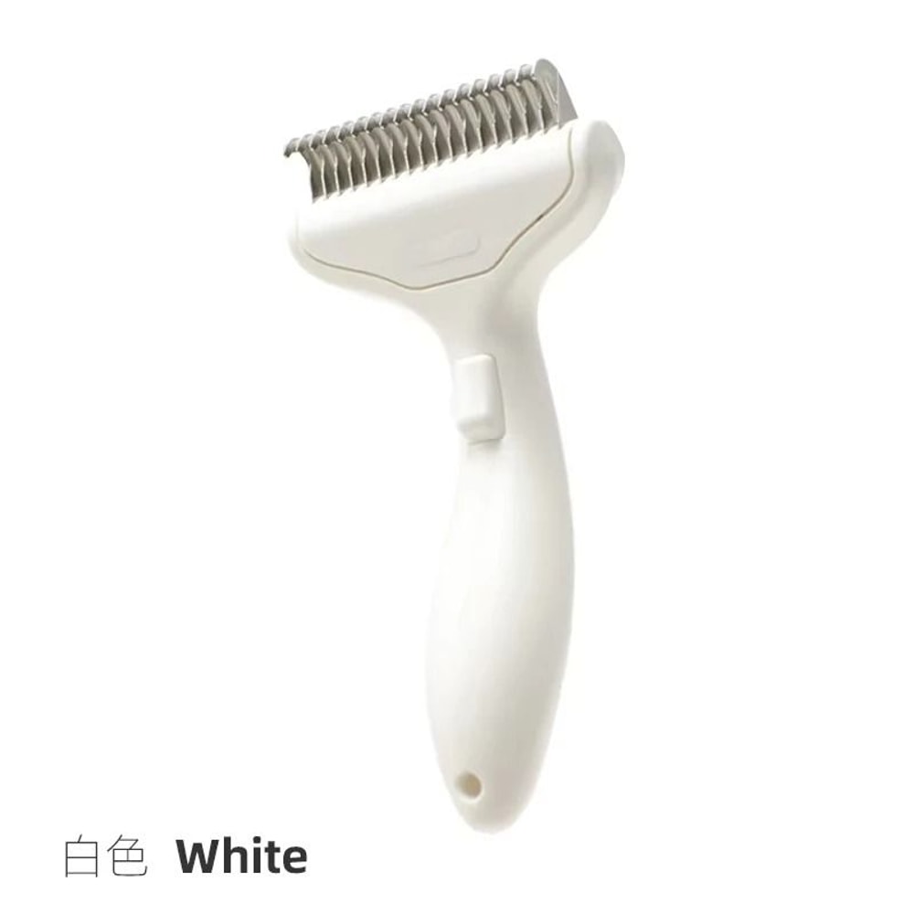 Stainless Steel Dog Dematting Comb Pet Grooming Hair Remover Brush 7
