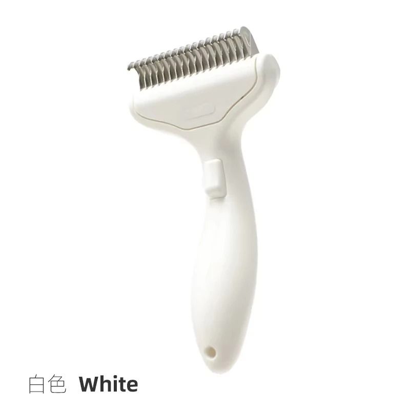 Stainless Steel Dog Dematting Comb Pet Grooming Hair Remover Brush 7