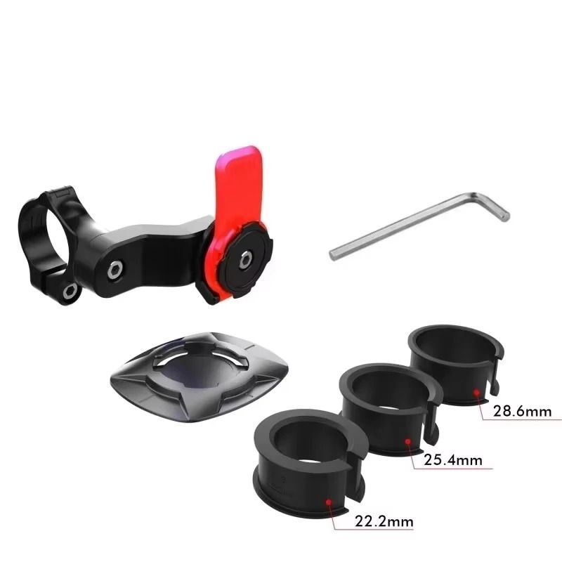 Magnetic Vacuum Phone Mount 360 Rotating Folding Motorcycle Bike Holder 8
