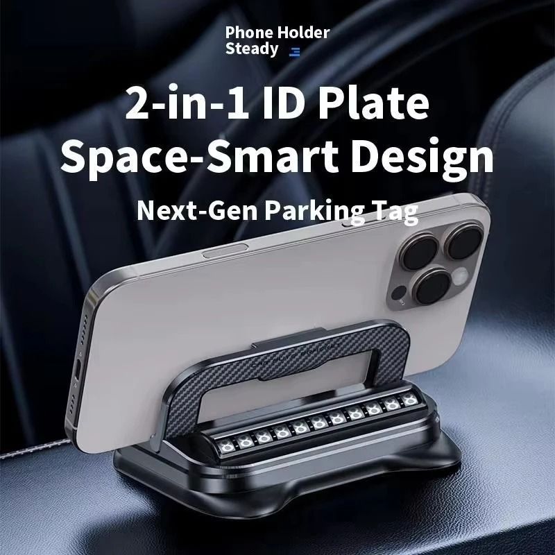 360 Rotating Magnetic Car Phone Holder Vacuum Suction Dashboard Mount 1