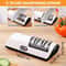 Rechargeable Electric Knife Sharpener Portable USB Quick Sharpening Tool With Non Slip Base 2