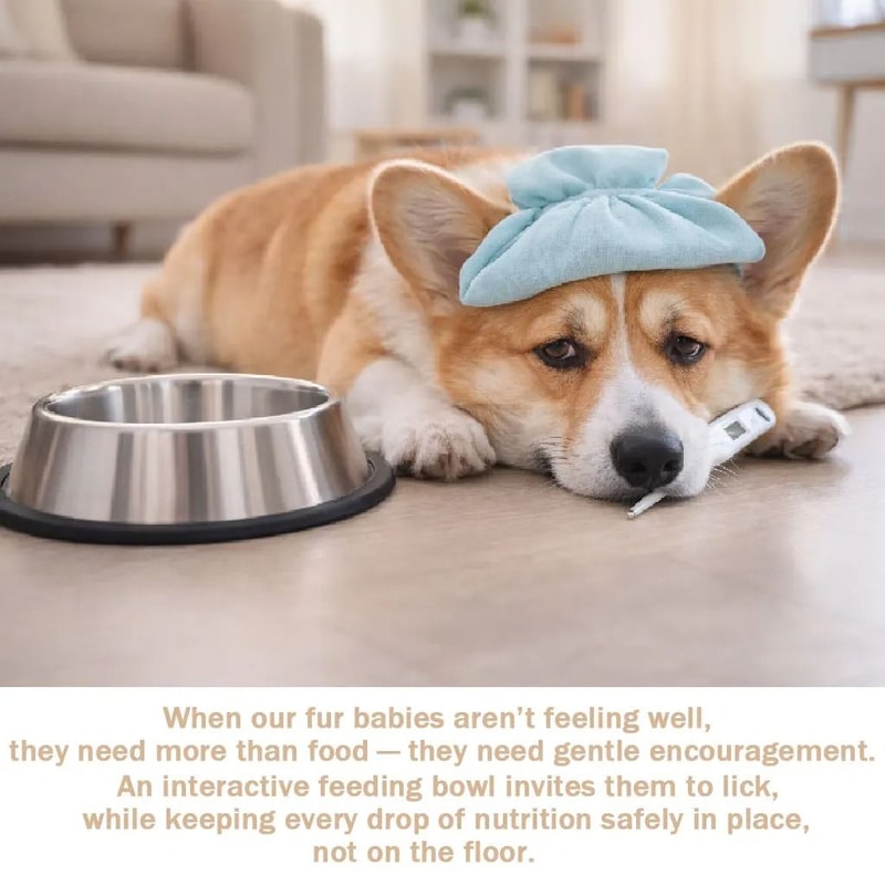 Anti Choking Slow Feeder Dog Bowl Lick Mat Non Slip Treat Feeding Toy 2