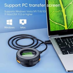 500x digital handheld microscope 2in ips screen foldable usb rechargeable magnifier