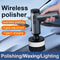 Wireless Handheld Car Polisher Rechargeable Buffer Waxing Machine Portable Detailing Tool 1