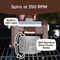 Cordless Electric Grill Brush 350RPM BBQ Cleaner With Replaceable Head 4