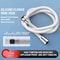 Flexible Silicone Shower Hose 15M2M AntiWinding High Pressure Replacement Tube 9