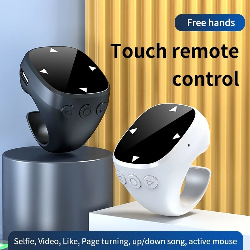Bluetooth Smart Ring Remote Control For Phone Camera And Scrolling 3