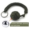 Tactical Paracord Self Defense Keychain With Steel Ball Monkey Fist 0