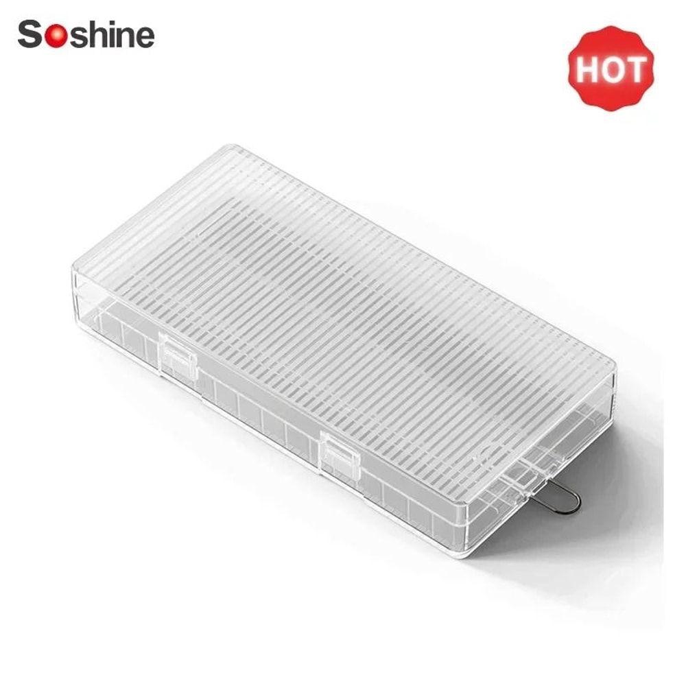 4 Slot Waterproof 18650 Battery Storage Case With Hard Protective Shell 9