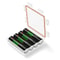 4 Slot Waterproof 18650 Battery Storage Case With Hard Protective Shell 1