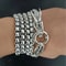 DragonGuard Stainless Steel Self Defense Bracelet Whip 1M Tactical Chain 4