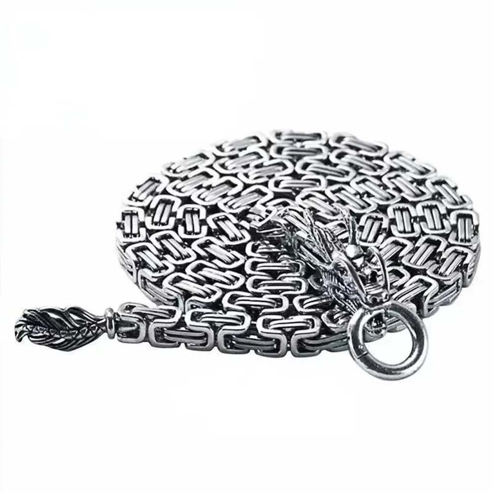 DragonGuard Stainless Steel Self Defense Bracelet Whip 1M Tactical Chain 5