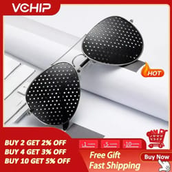 anti fatigue pinhole glasses for eye strain relief and focus training