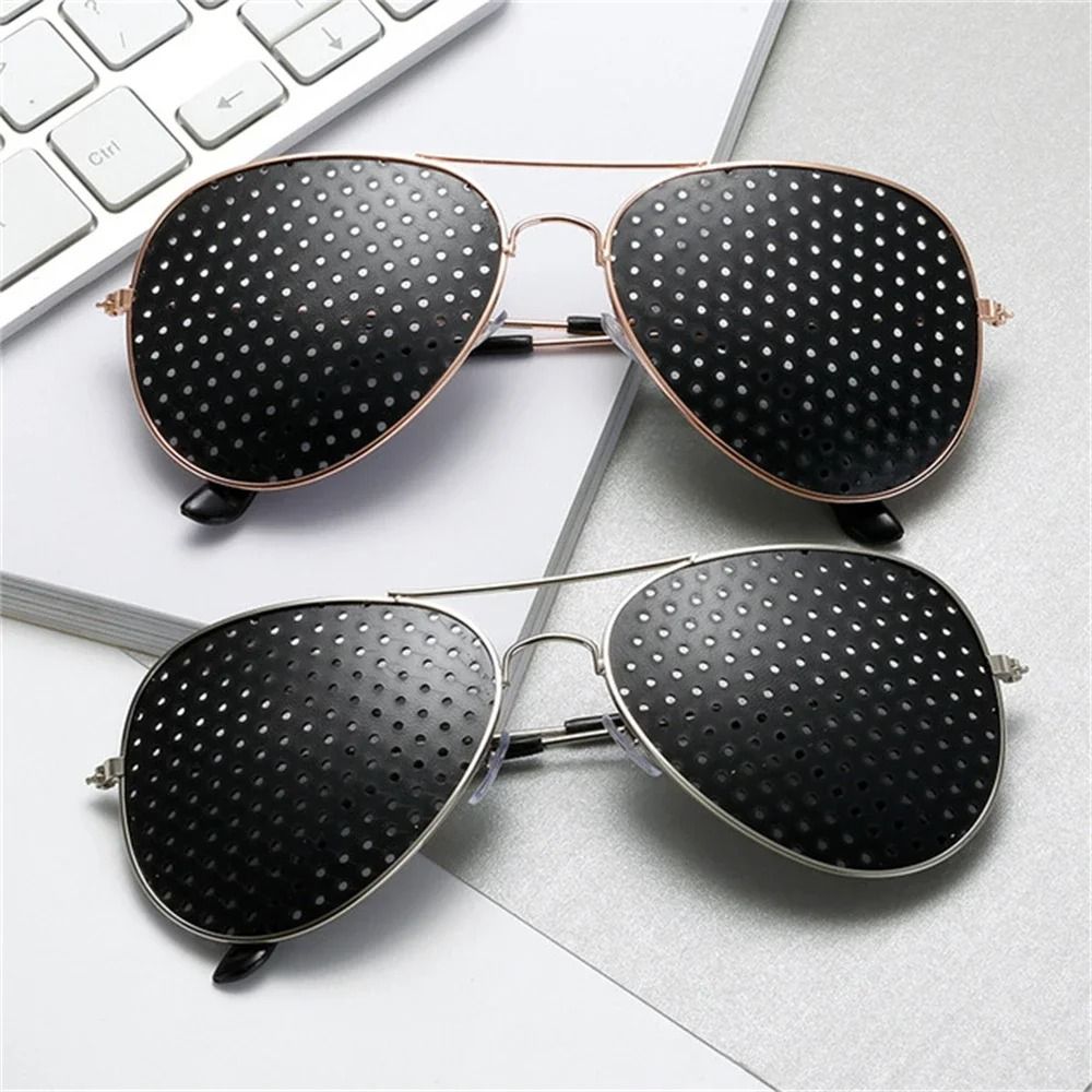 Anti Fatigue Pinhole Glasses For Eye Strain Relief And Focus Training 4