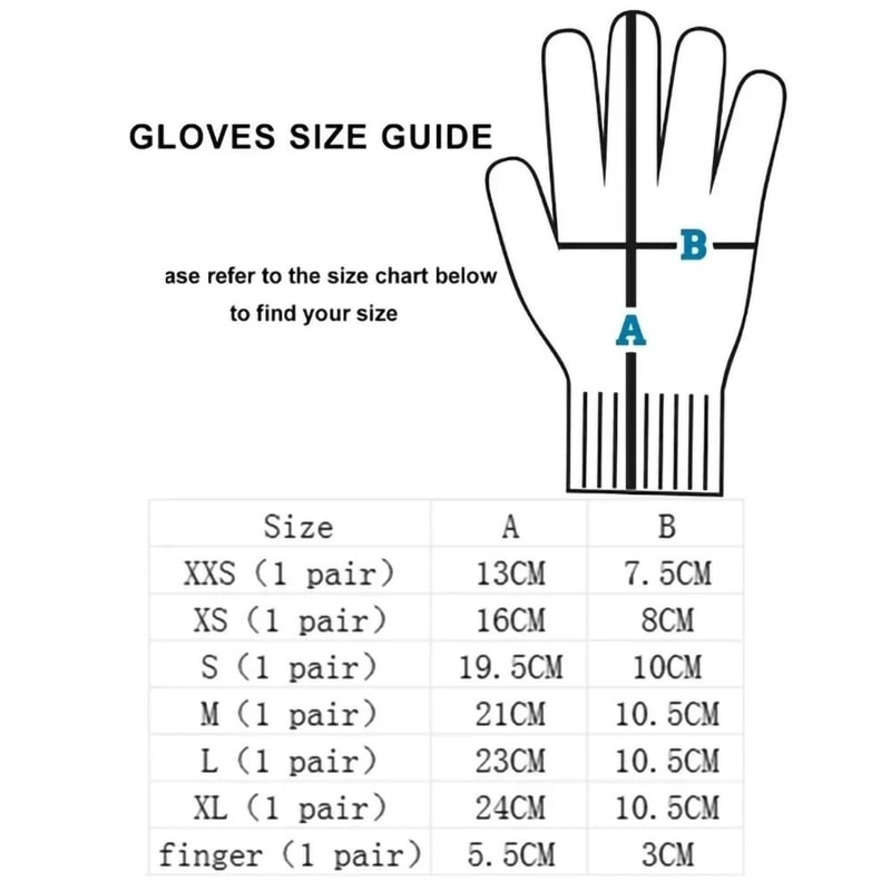 Level 5 HPPE Cut Resistant Gloves For Kitchen Work And Outdoor Protection 5