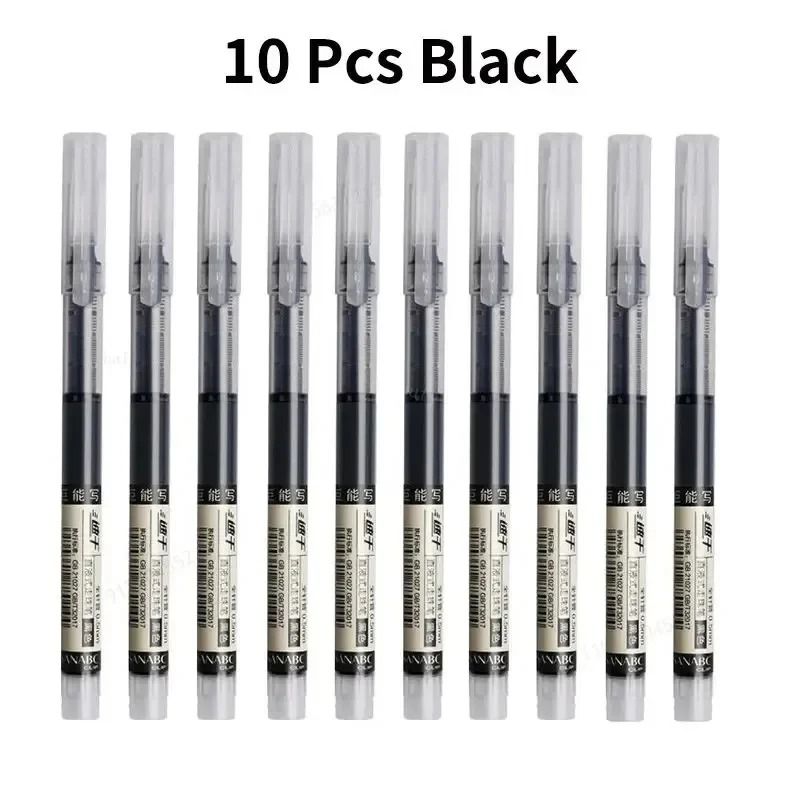 05mm Needle Tip Gel Pen Set For Smooth Writing And Precision Notes 10
