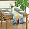Pesach Red Sea Linen Table Runner Elegant Passover Dining Decor 1