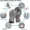 Level 5 HPPE Cut Resistant Gloves For Kitchen Work And Outdoor Safety 3