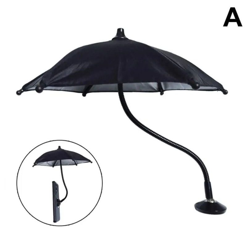 MagSafe Magnetic Phone Umbrella 360 Rotating Anti Glare Sun Shade Cover For IPhone 7