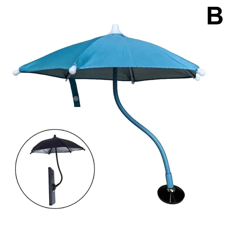 MagSafe Magnetic Phone Umbrella 360 Rotating Anti Glare Sun Shade Cover For IPhone 8