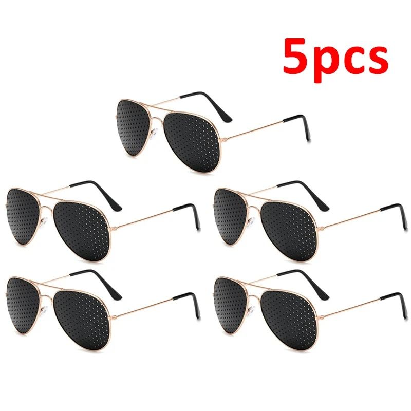 Anti Fatigue Pinhole Glasses For Eye Strain Relief And Focus Training Support 11