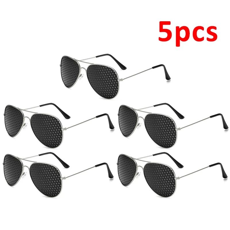 Anti Fatigue Pinhole Glasses For Eye Strain Relief And Focus Training Support 12